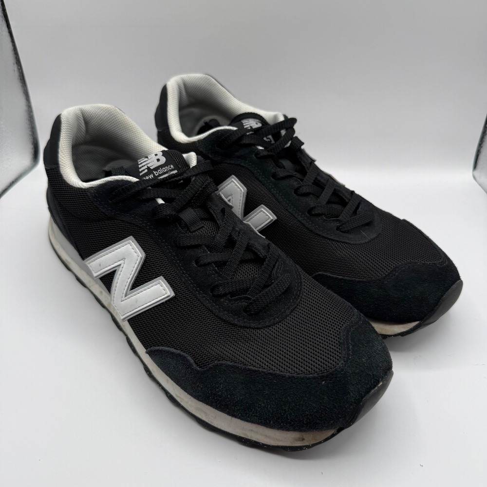 New Balance 515 Mens 15 Sneakers Black White ML515RSA Low Top Shoes